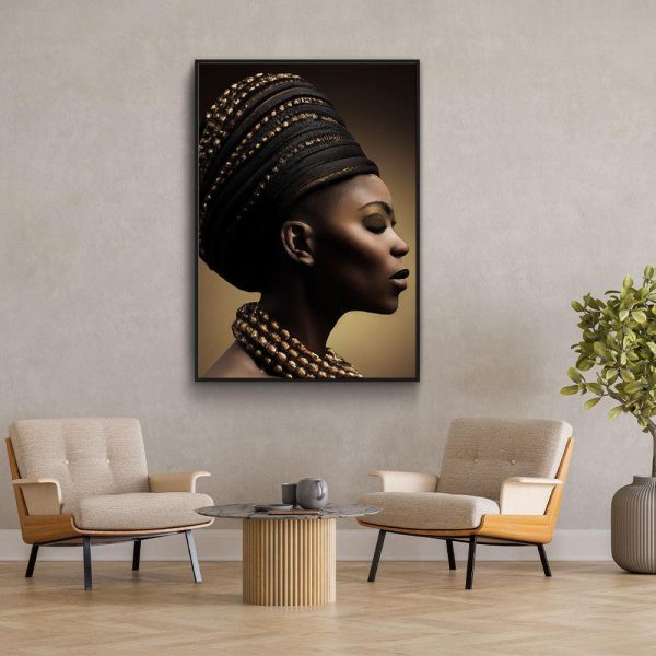 African Woman II For Sale