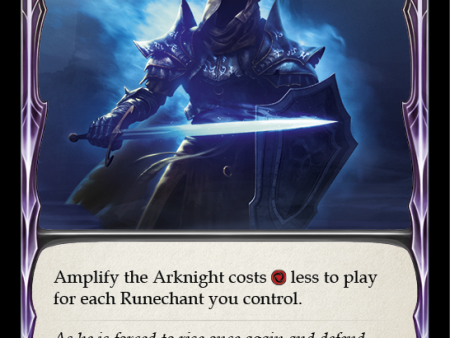 Amplify the Arknight (Blue) [U-ARC096] (Arcane Rising Unlimited)  Unlimited Normal For Cheap