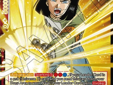 Android 17, Most Valuable Player (Alt. Art Card Set 2023 Vol. 2) (P-394) [Tournament Promotion Cards] Online Hot Sale