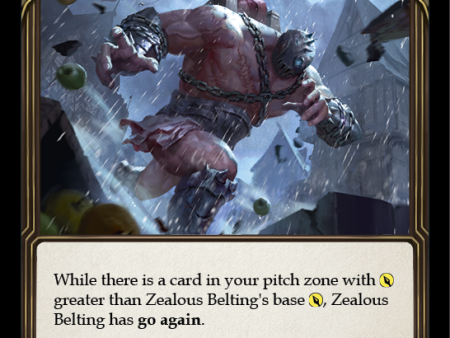 Zealous Belting (Blue) [MON295] (Monarch)  1st Edition Normal For Cheap