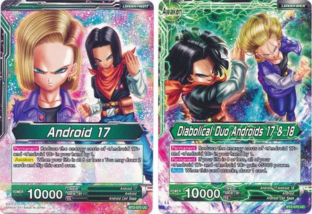 Android 17    Diabolical Duo Androids 17 & 18 (BT2-070) [Union Force] For Cheap