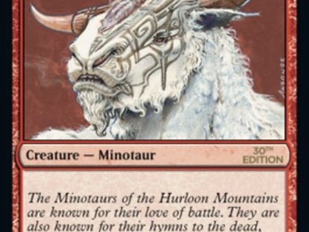 Hurloon Minotaur [30th Anniversary Edition] Online now