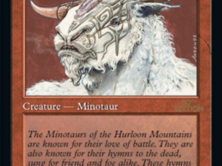 Hurloon Minotaur (Retro) [30th Anniversary Edition] Hot on Sale