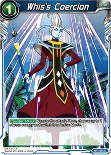 Whis s Coercion (BT1-055) [Galactic Battle] Sale