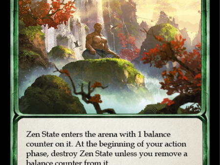 Zen State [CRU075] (Crucible of War)  1st Edition Rainbow Foil Supply