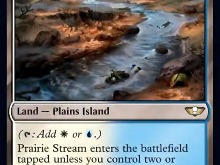 Prairie Stream (Surge Foil) [Warhammer 40,000] Sale