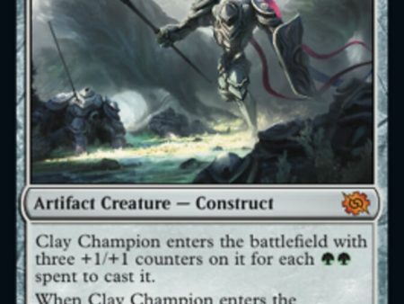 Clay Champion (Promo Pack) [The Brothers  War Promos] on Sale