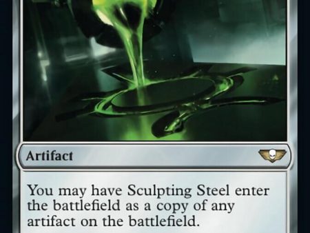 Sculpting Steel (Surge Foil) [Warhammer 40,000] Discount