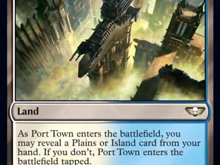 Port Town (Surge Foil) [Warhammer 40,000] Hot on Sale